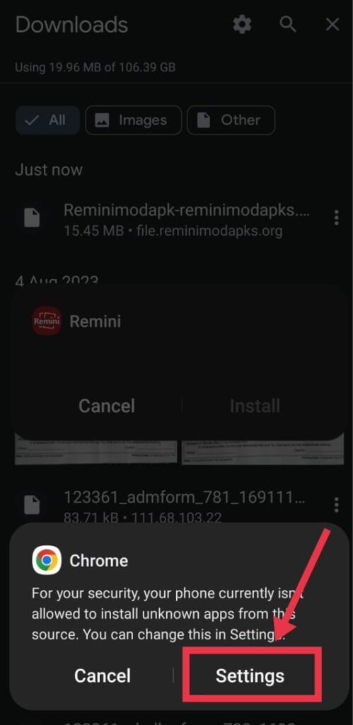 remini mod apk